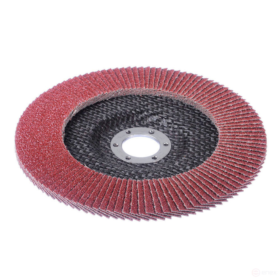 Круг лепестковый торцевой 115 Р60 Атака (коричневый)