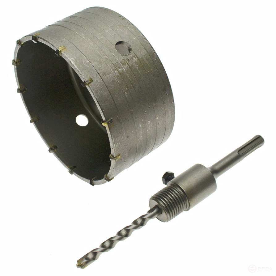 Коронка по бетону 120мм, SDS Plus, Чеглок (4/20)