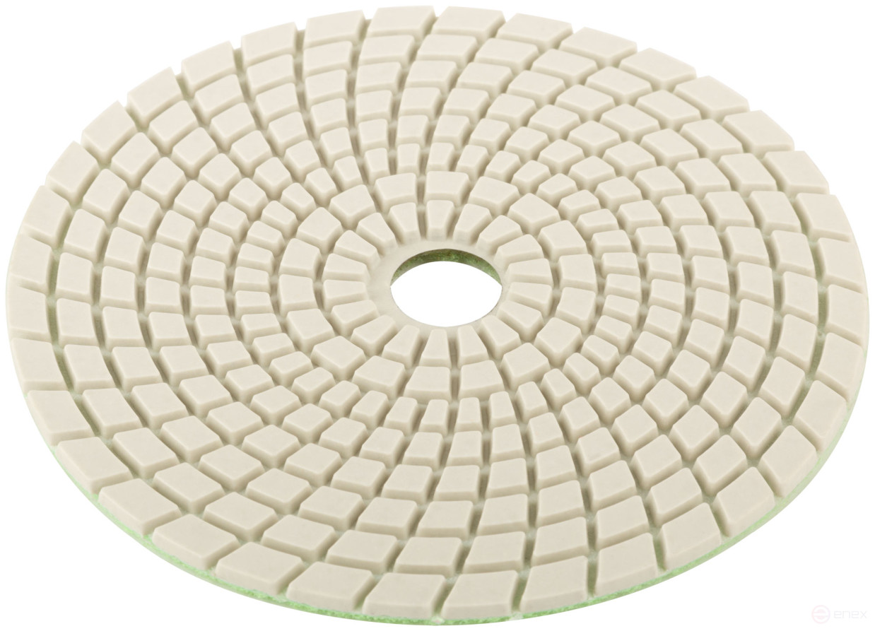 Алмазный гибкий шлифовальный круг АГШК (липучка), влажное шлифование, 125 мм, Р1500
