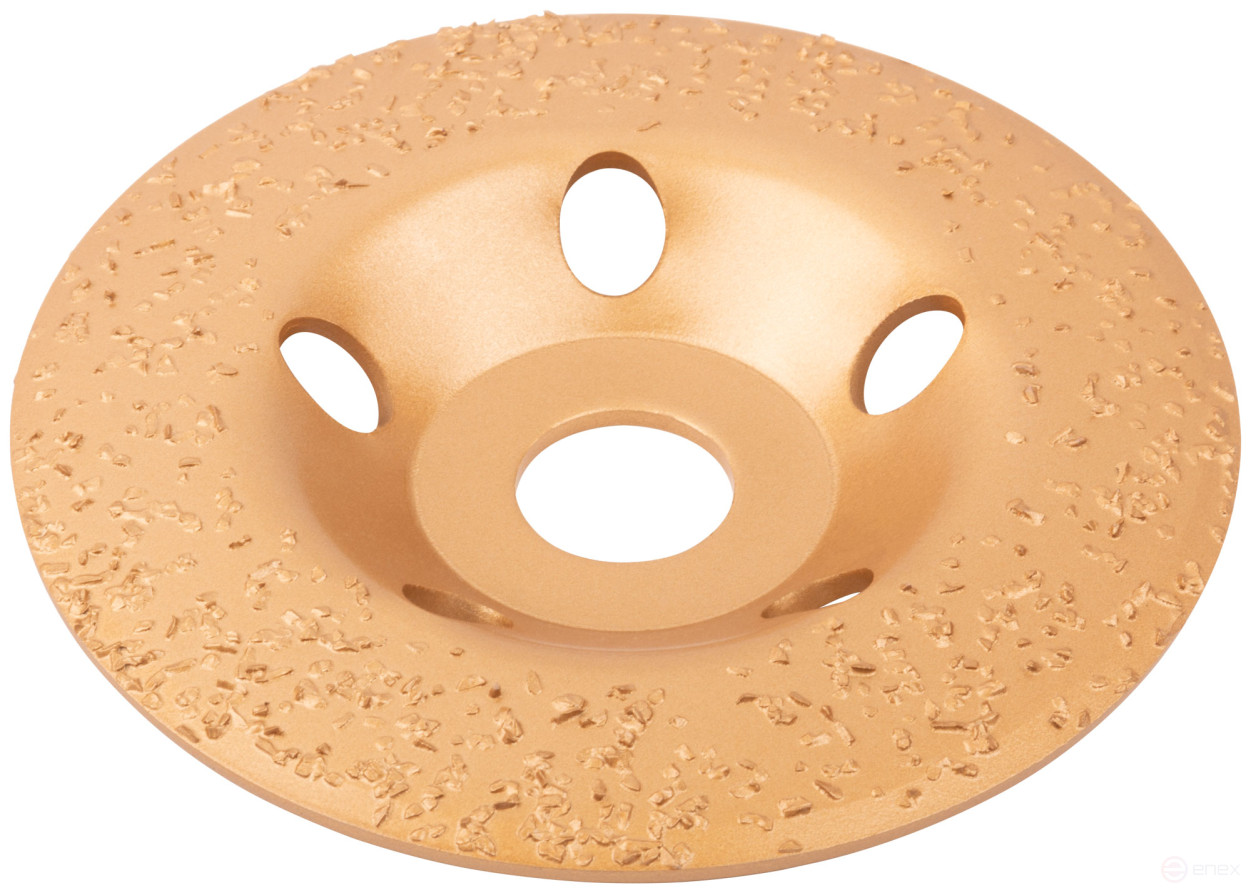 Диск твердосплавный шлифовальный, наклонный, посадочный диаметр 22,2 мм, 125 мм, Р24