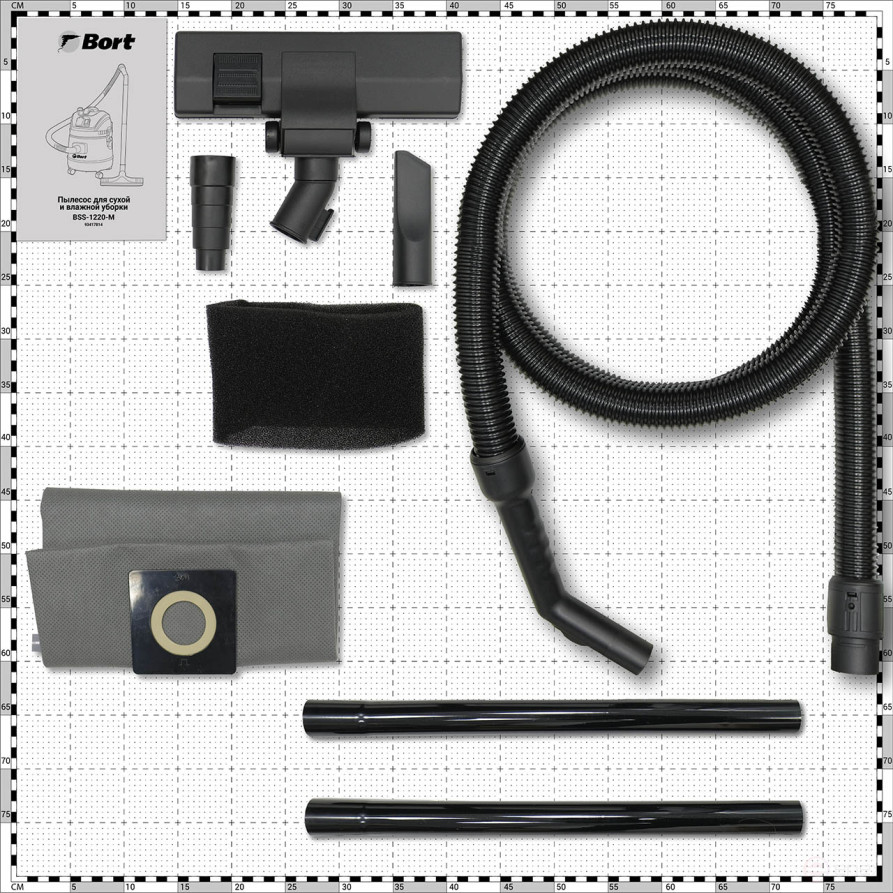Пылесос для сухой и влажной уборки BORT BSS-1220-M