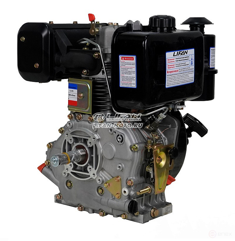 Lifan Diesel 186F engine, shaft 25mm