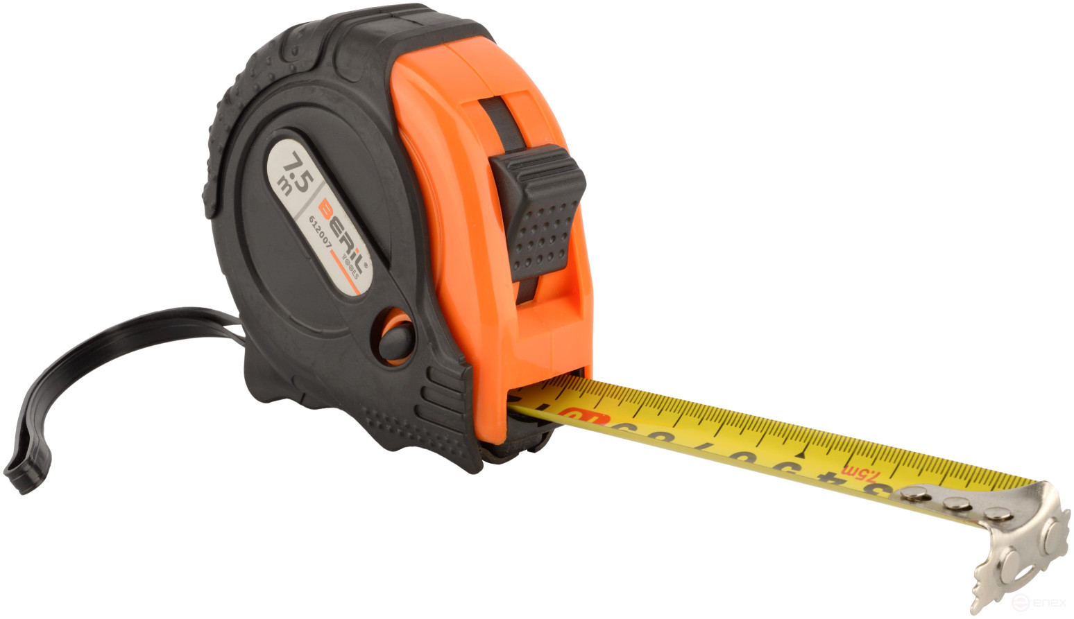 7.5m tape measure (rubberized case) BERIL