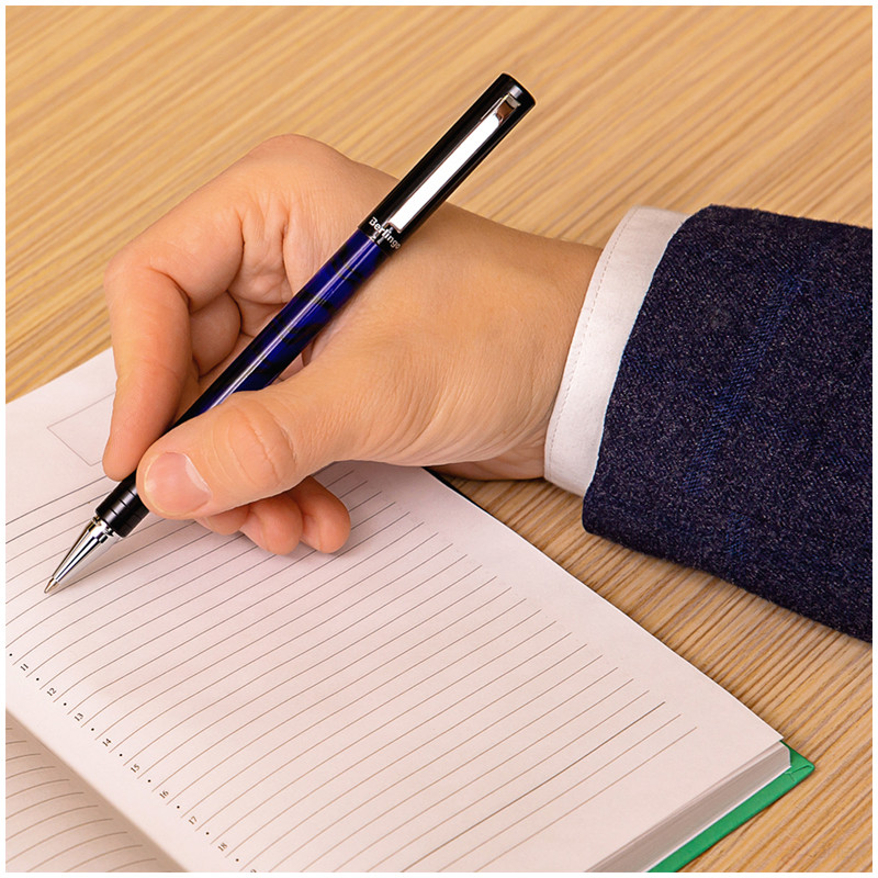 Ручка шариковая подарочная Berlingo "Fantasy" синяя, 0,7 мм, корпус: синий акрил