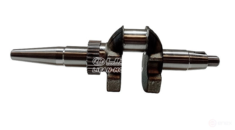Коленвал LIFAN 13110/2V77, 78F Конус (V1 type)