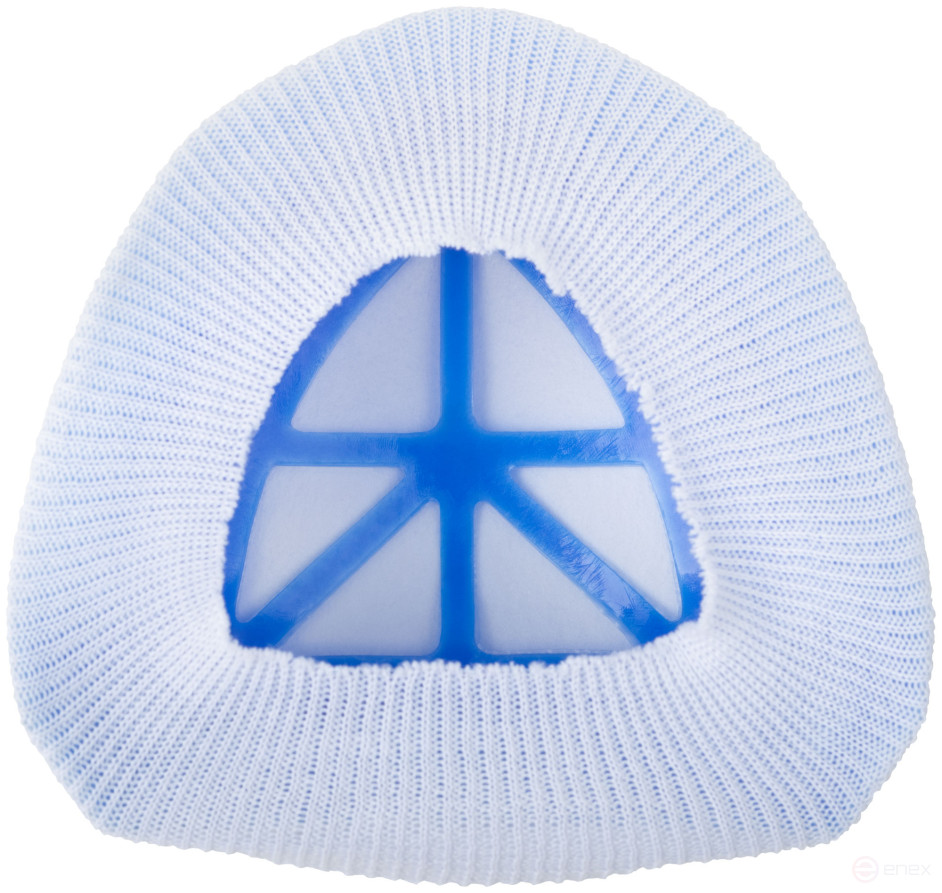 Technical mask with plastic frame