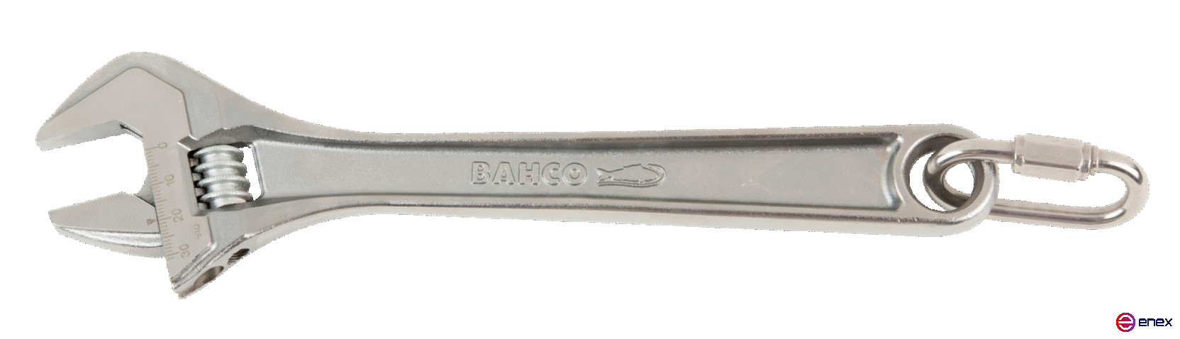 Разводной ключ серии 80 с крепежным металлическим кольцом, длина 255/захват 30 мм