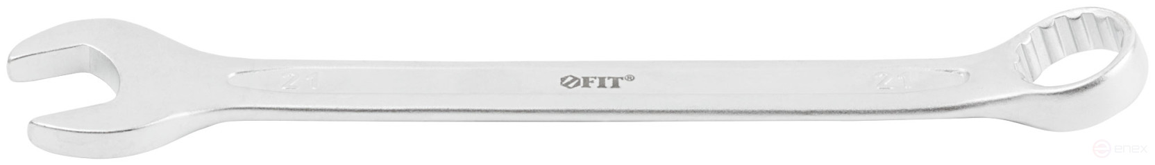 Ключ комбинированный усиленный "Гранд", CrV, холодный штамп 21 мм