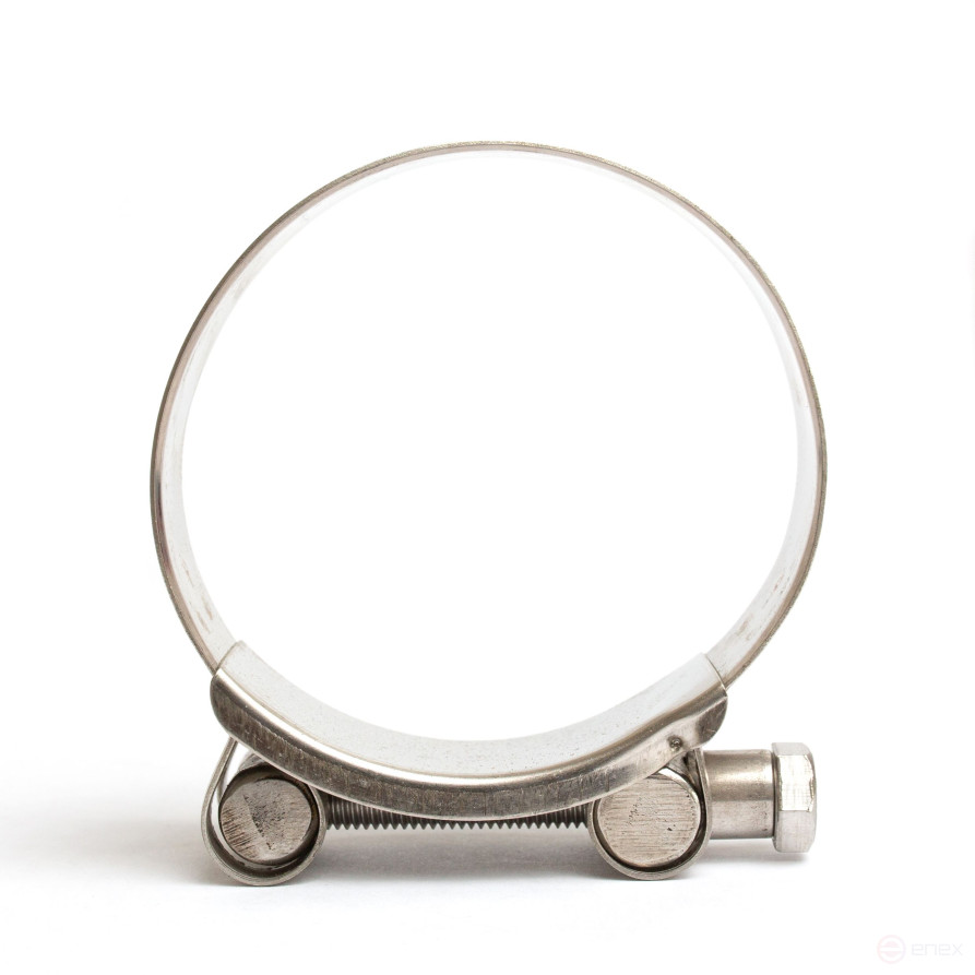 Single-bolt metal power clamp 78-80 mm, 1 piece