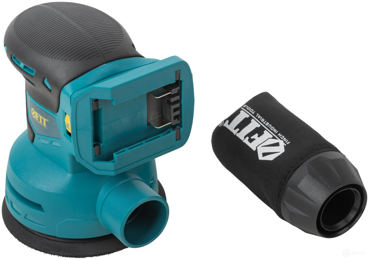 Шлифмашина Эксцентриковая Акк.;20 В; 6000-12000 об/мин; 125 мм; липучка; коробка