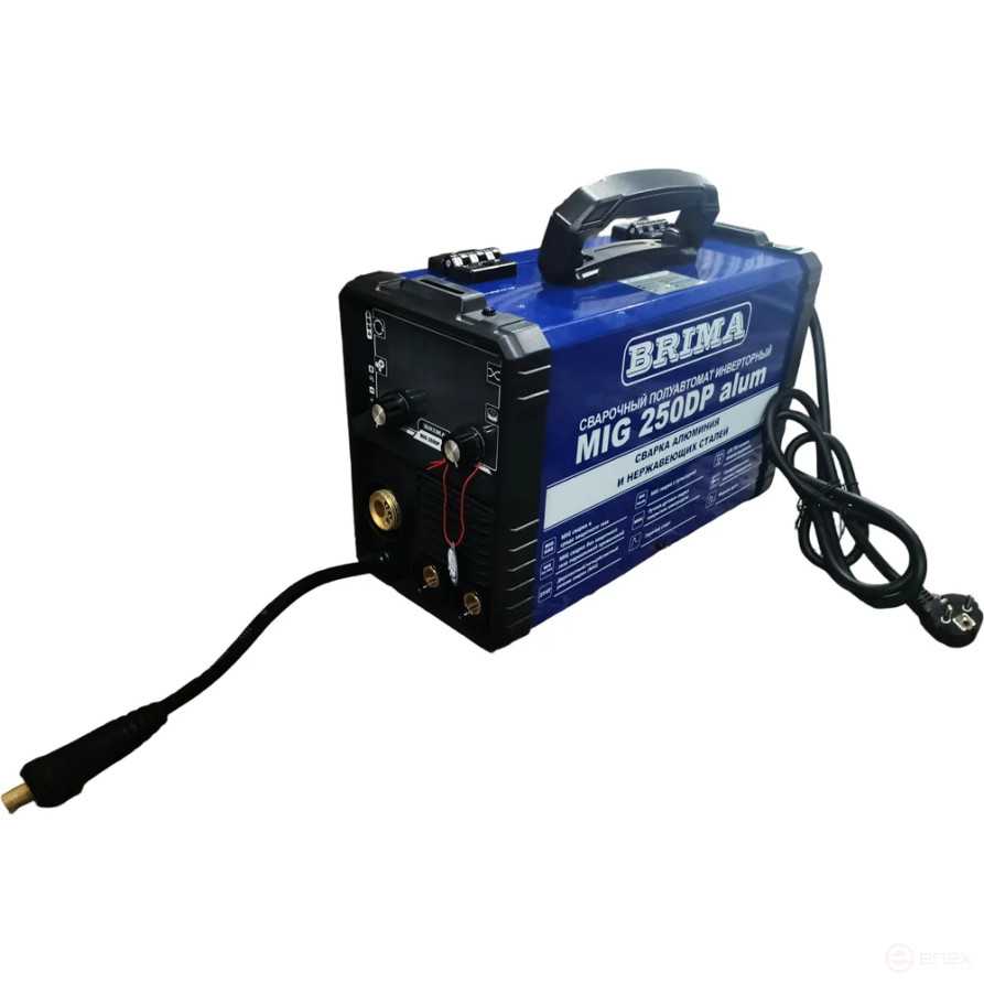 Semi-automatic inverter welding machine MIG-250DP alum BRIMA