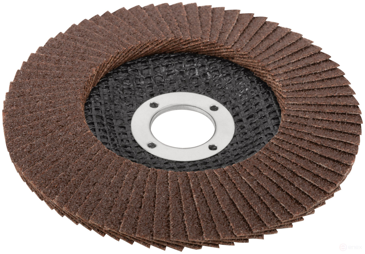 Круг лепестковый торцевой GreatFlex Plus (72 лепестка) 125 х 22,2 мм, P40