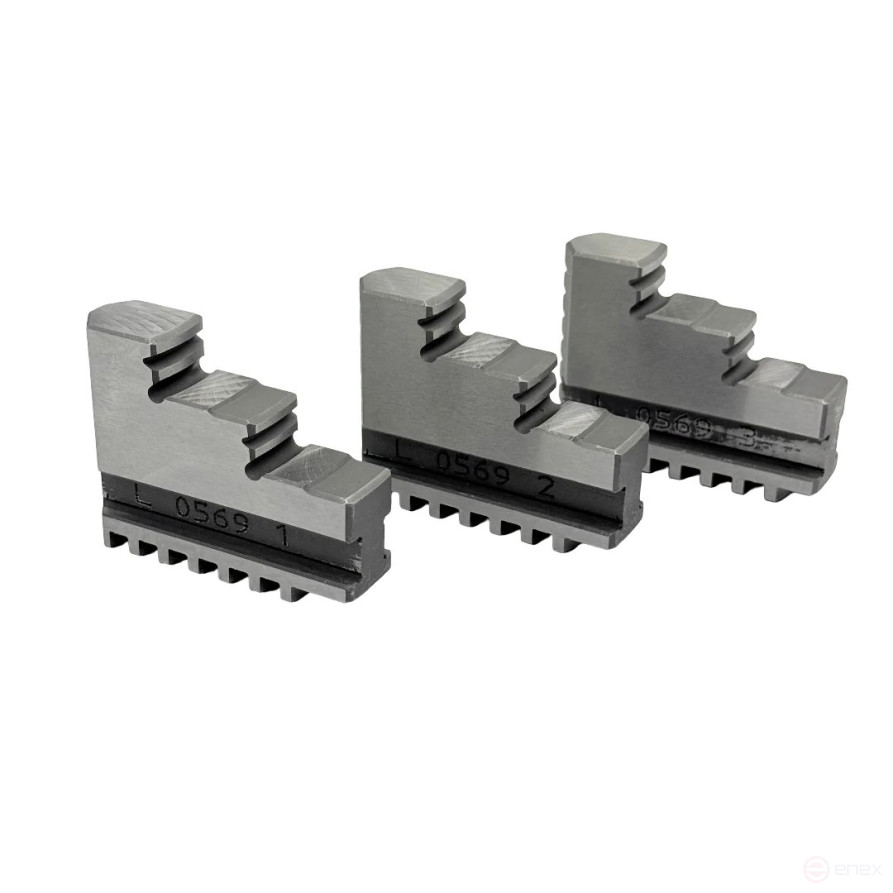 The cams are straight to the turning chuck f 160 3-x cool. pitch 8 mm, width 18.5 mm, groove 10 mm