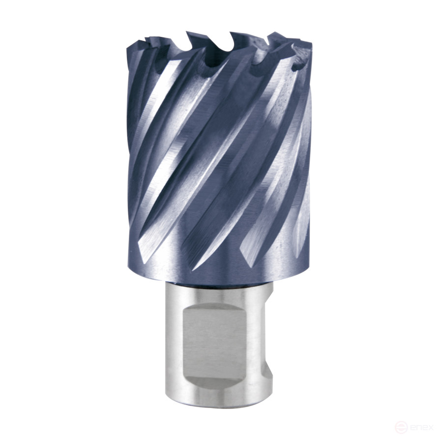 Сверло корончатое HSS c хвостовиком Weldon 3/4 Ø 15 TiAlN