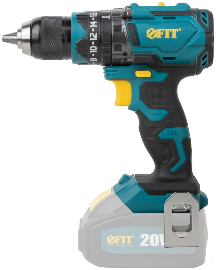Acc Power Drill. Brushless; 20.0 V; 0-500/2000 rpm; 100 Nm; res. tilt; box