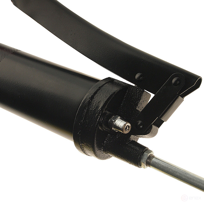 Шприц плунжерный для смазки со стальной трубкой и насадкой 400 мл.(усиленная конструкция) , давление 482 bar ЭВРИКА 1/10