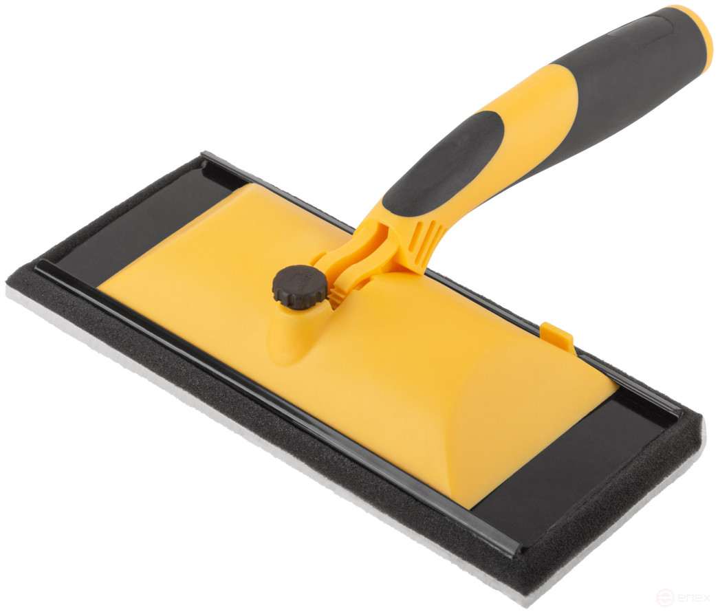 Pad for paints and varnishes, rubberized handle 230x95 mm