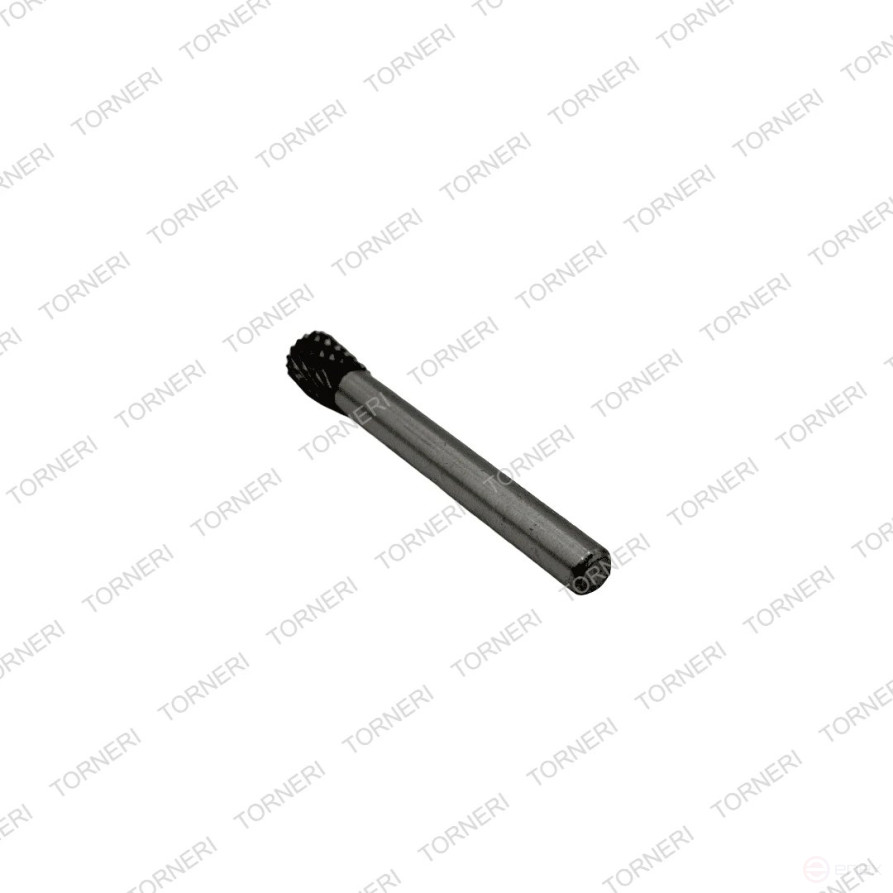 Carbide borehole type N080806 (reverse cone), 8.0 mm, shank 6 mm, double notch TORNERI T018448