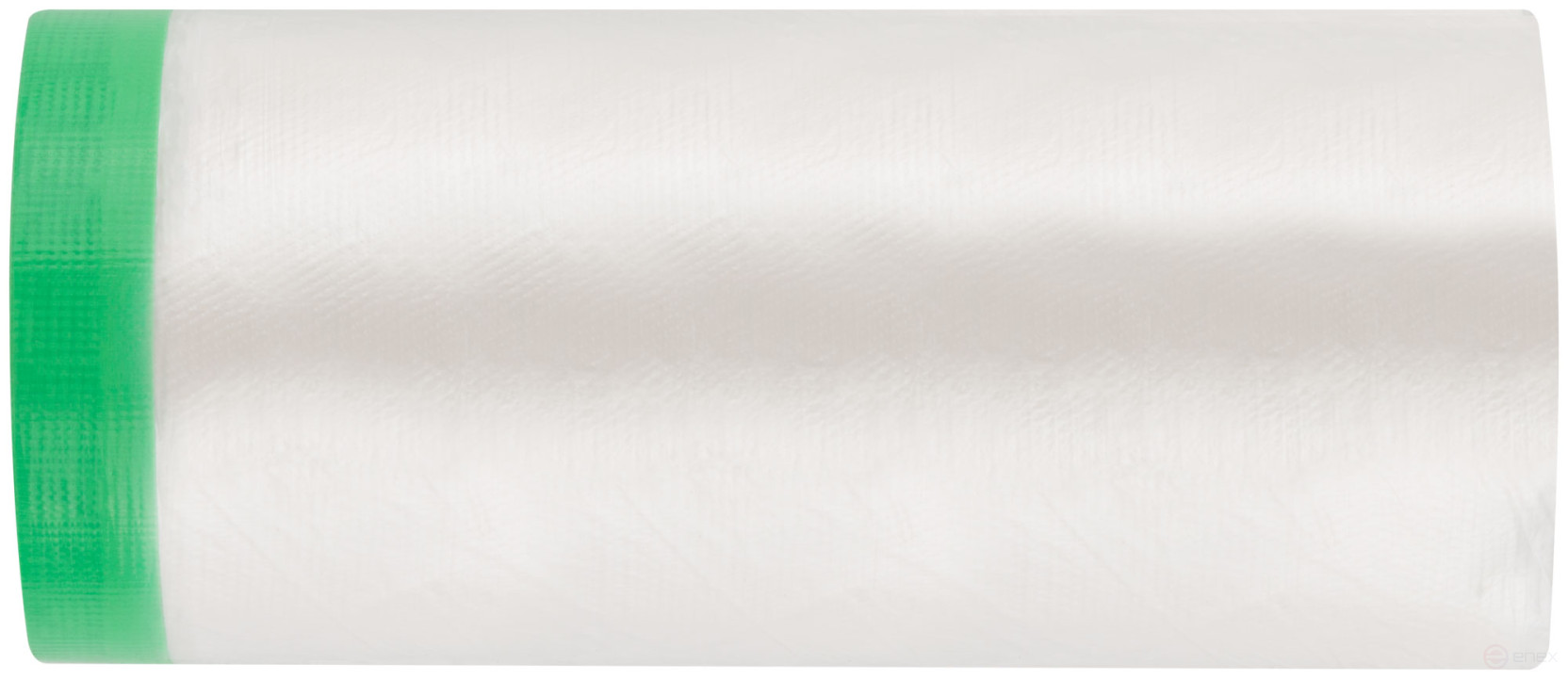 Clever Cover: укрывная пленка с ПЭ-лентой, статически заряжена, 7 мкр., 140 см х 33 м