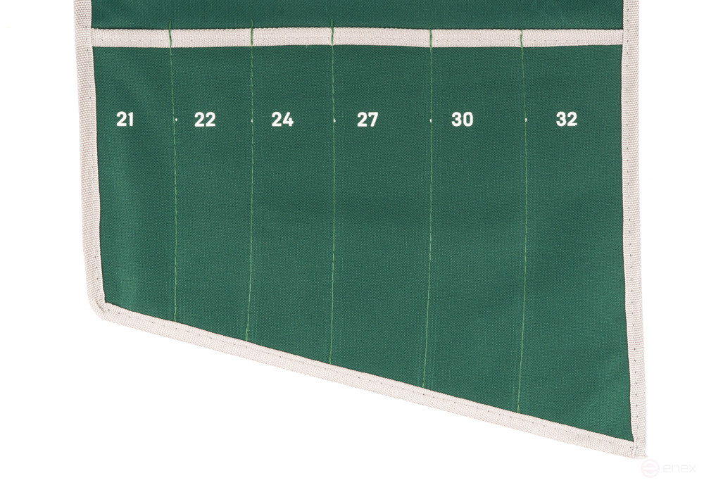 Bag for a set of combination keys 511220, 22 pockets