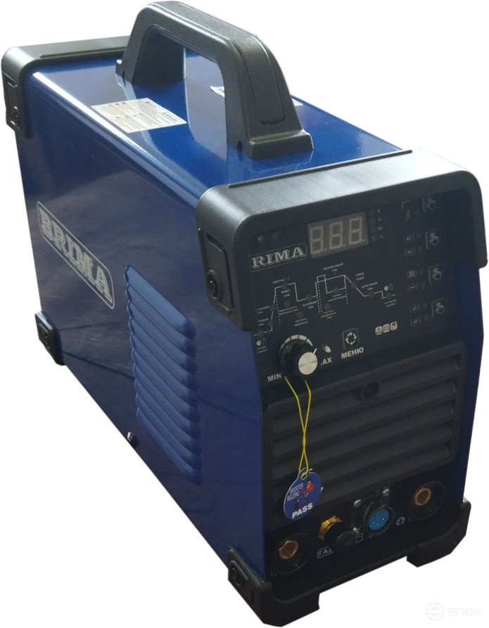 УСТ-КА ИНВ. АРГОН-ДУГ.СВАРКИ TIG 203P AC/DC "BRIMA" DIGITAL