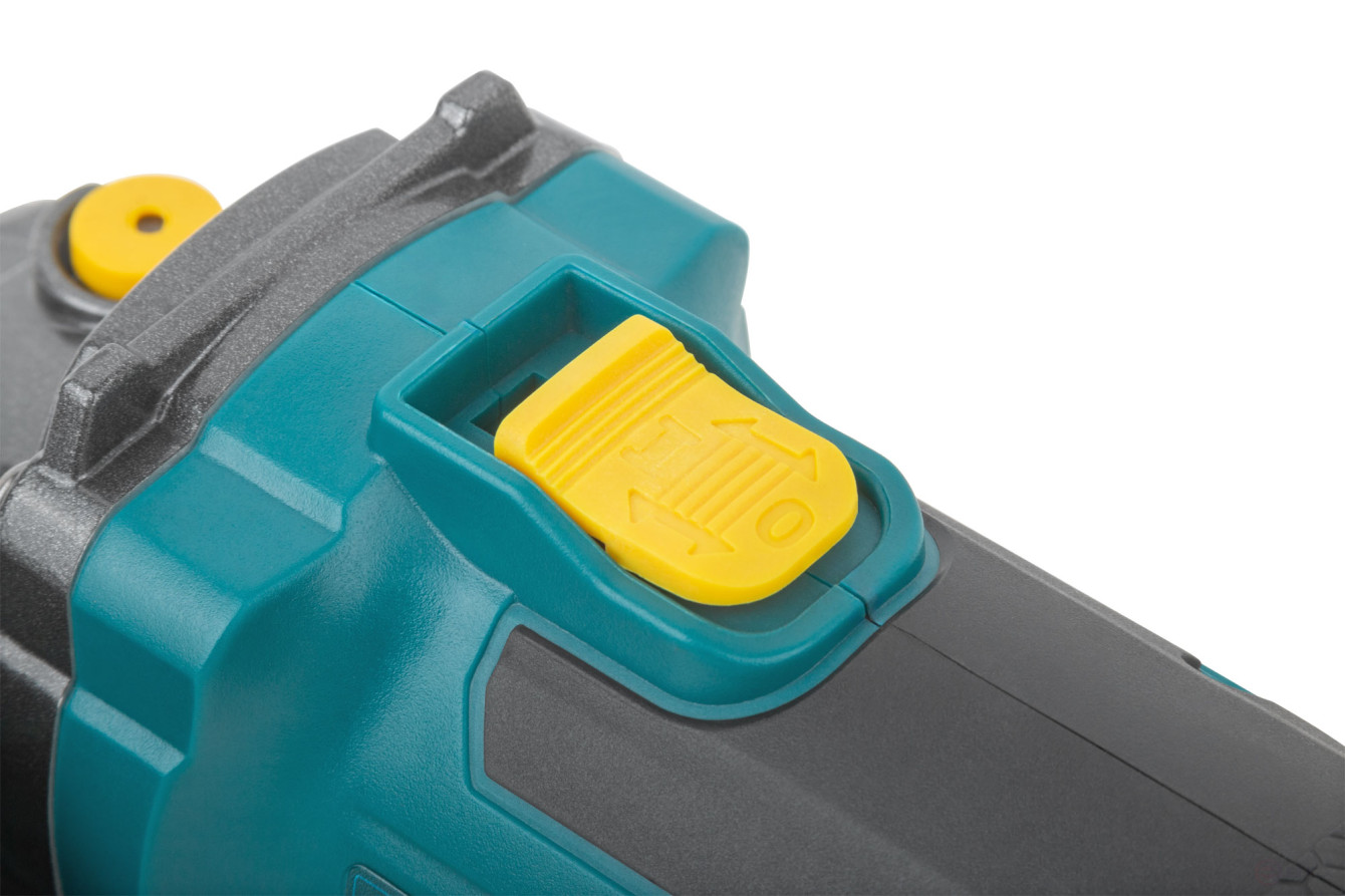 Angle grinder acc. 20 V; 3500/8500 rpm; ClC 125 mm; 1.7 kg; 2 rotation speeds; brushless, without battery; box.