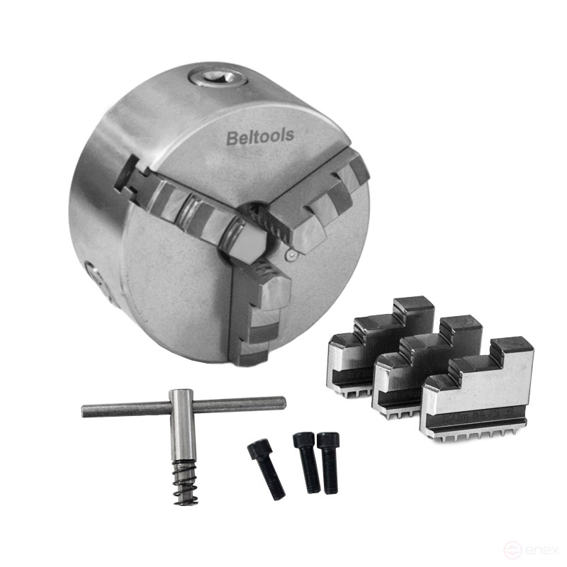 160-PT 3-cam Turning chuck (7100-0005P) K11 with Beltools reverse cams