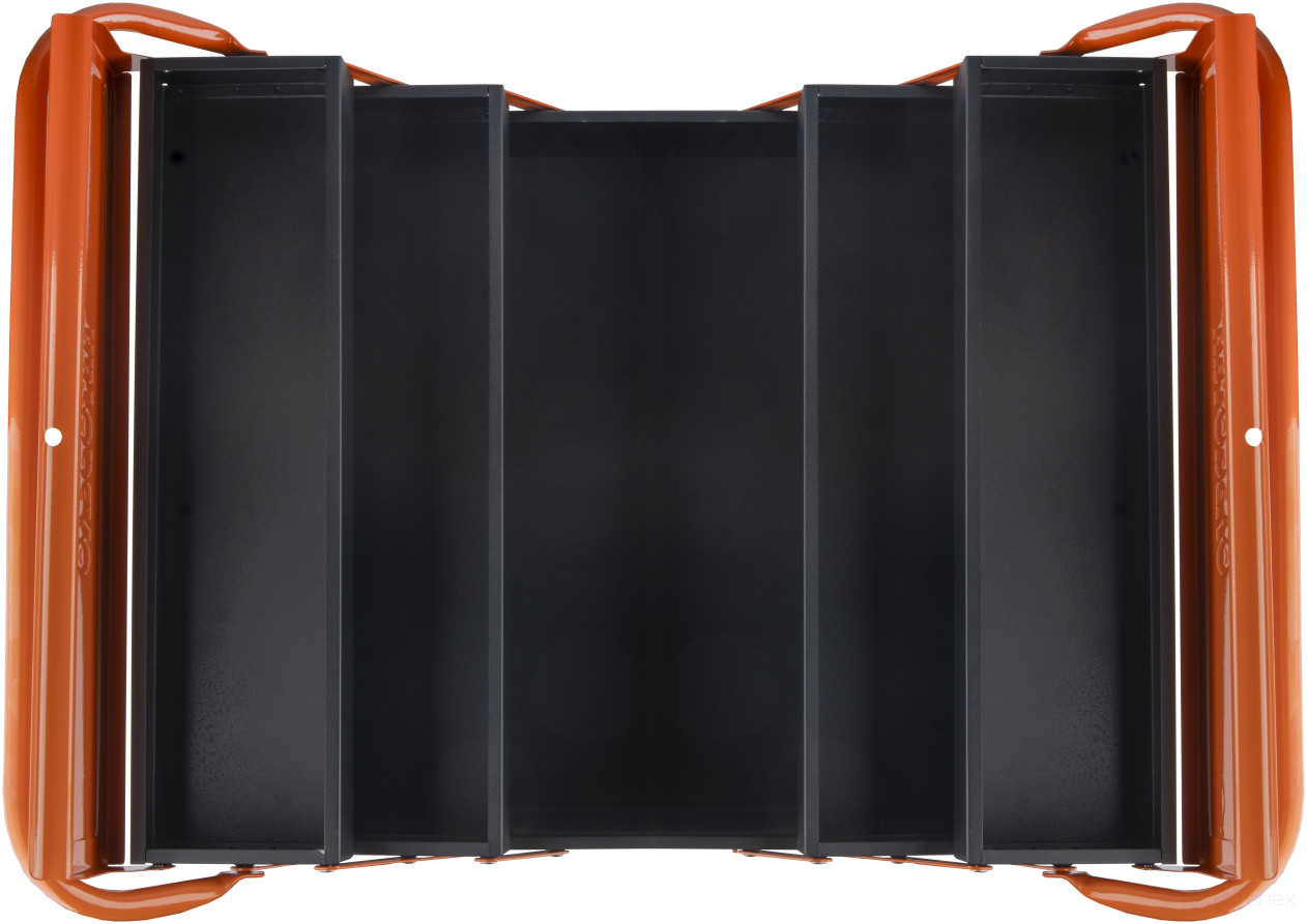 The tool box is metal. 400mm (Car Seat) (44214)