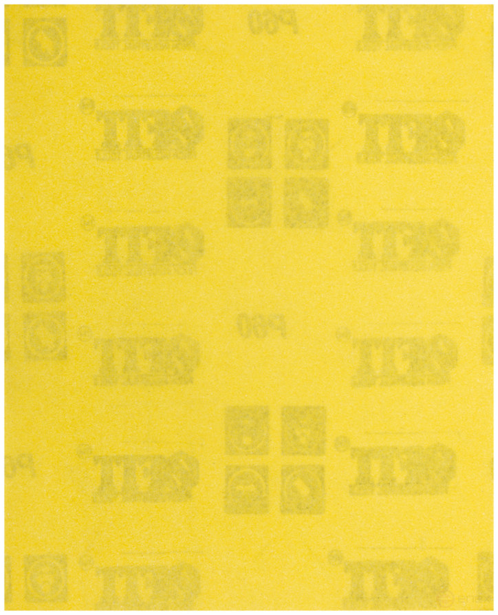 Листы шлифовальные на бумажной основе, алюминий-оксидный абразивный слой 230х280 мм, 10 шт. Р 60