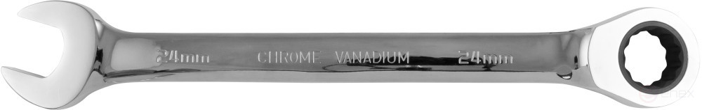 W106124 (W60124) Combination ratchet wrench with reverse, 24 mm