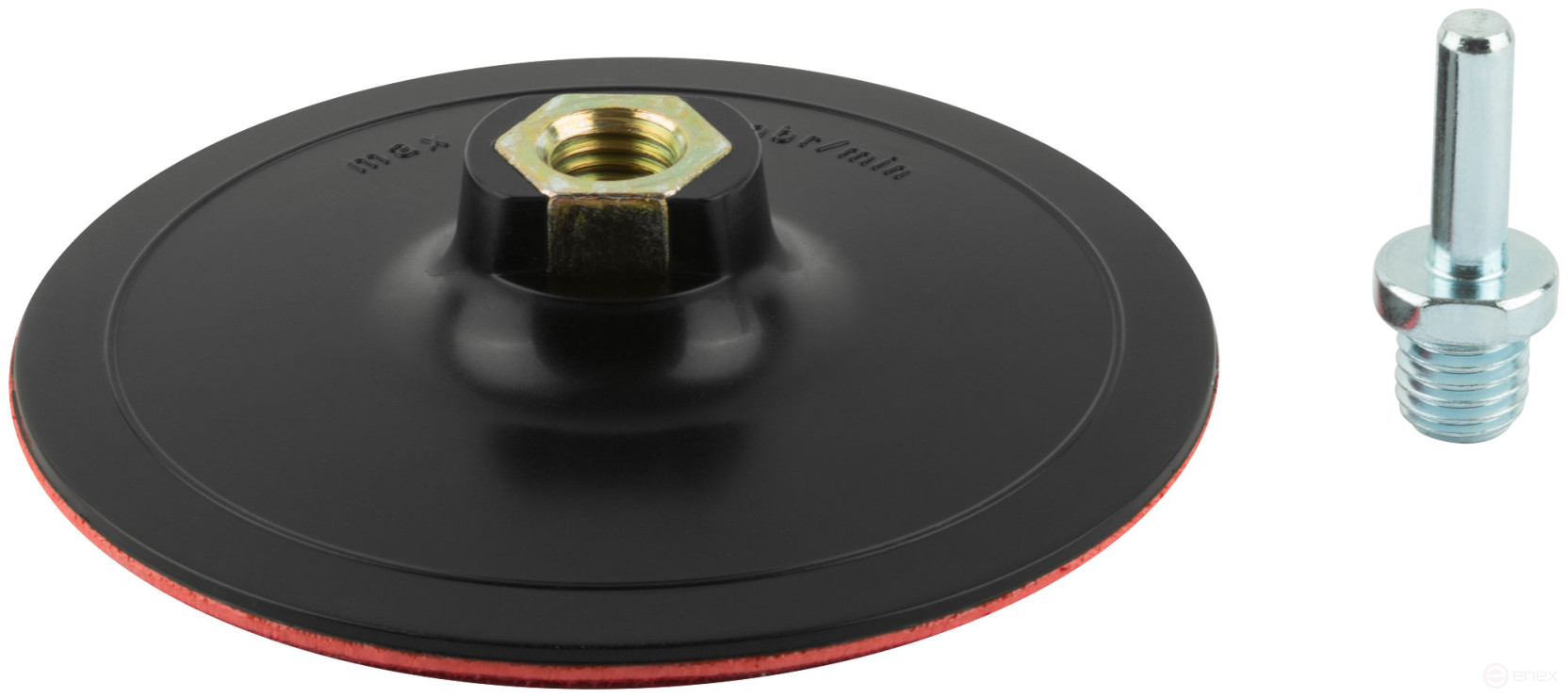 Attachment with Velcro for drill and earpiece Cutop Profi, 125 mm solid