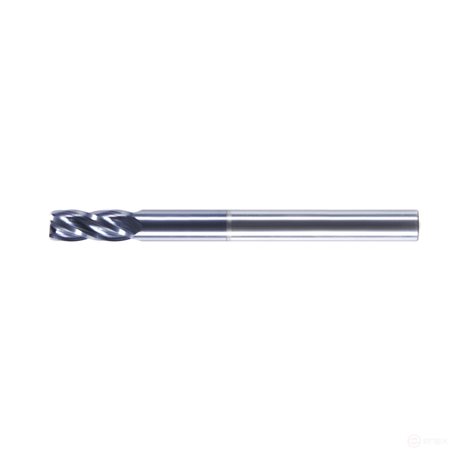 Monolithic carbide end mill G8F05050-4C05