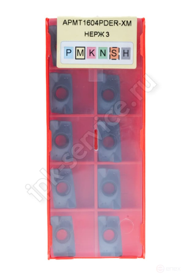 APMT1604PDER-XM YP753 Пластина твердосплавная ИПК
