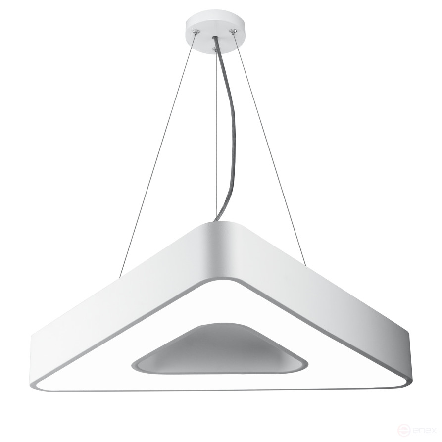 ERA Geometria LED Lamp SPO-153-W-40K-030 Delta 30W 4000K 2100Lm IP40 600*600*80 white pendant