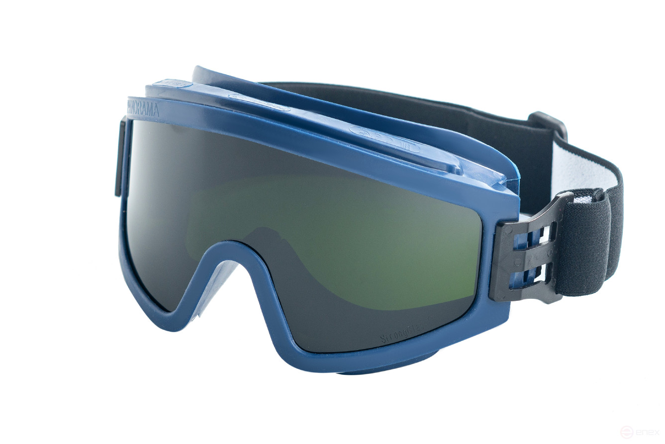 Safety glasses closed with indirect ventilation ZN11 PANORAMA StrongGlass (6 pcs) with an obturator, 30 pcs.