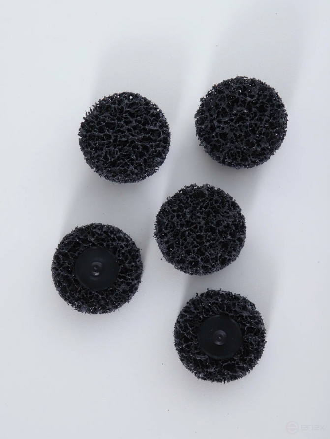 Coral Fine black disc 55 mm. set of 5 pcs.