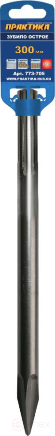 Chisel SDS-MAX peak-shaped PRACTICE 280 mm X-Type (773-705)
