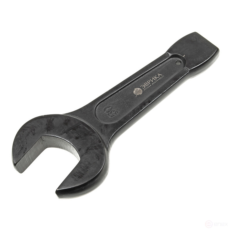 Ключ рожковый 50мм ER-33050 ударный односторонний (L-256мм) ЭВРИКА /1/10