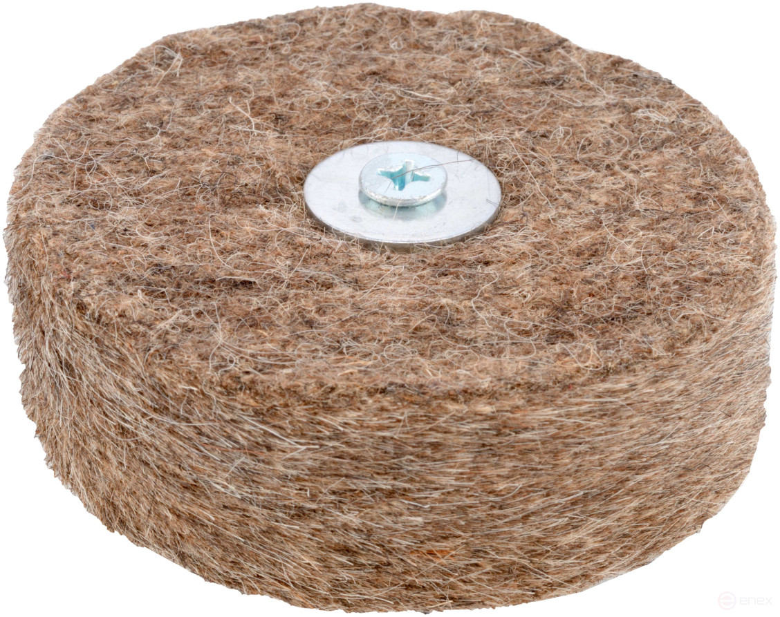 Felt circle attachment for drill 100*20mm Avtodor 44059