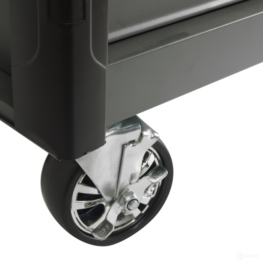 Tool trolley 7 sections grey JTC