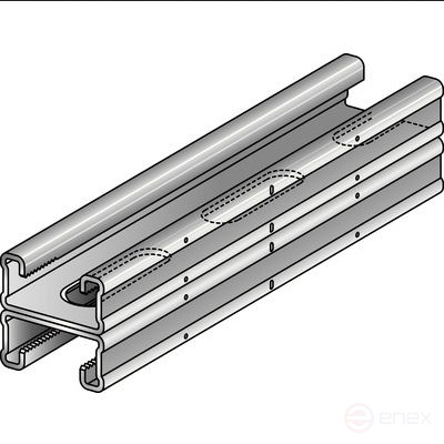 Mounting profile MQ-21 D-F 3m