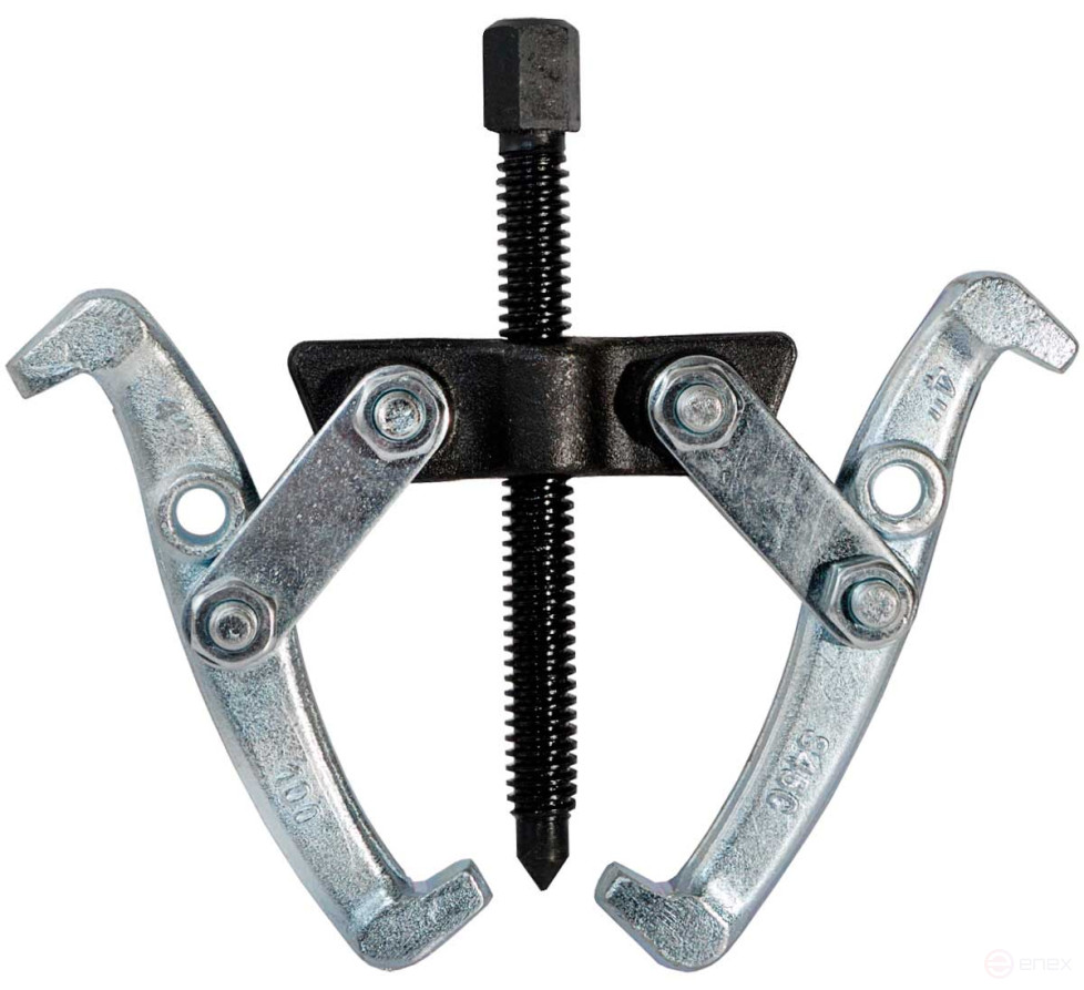 Съемник 2-х лапый шарнирный 75мм(тип2)ф15-80мм (АвтоDело) (41823)