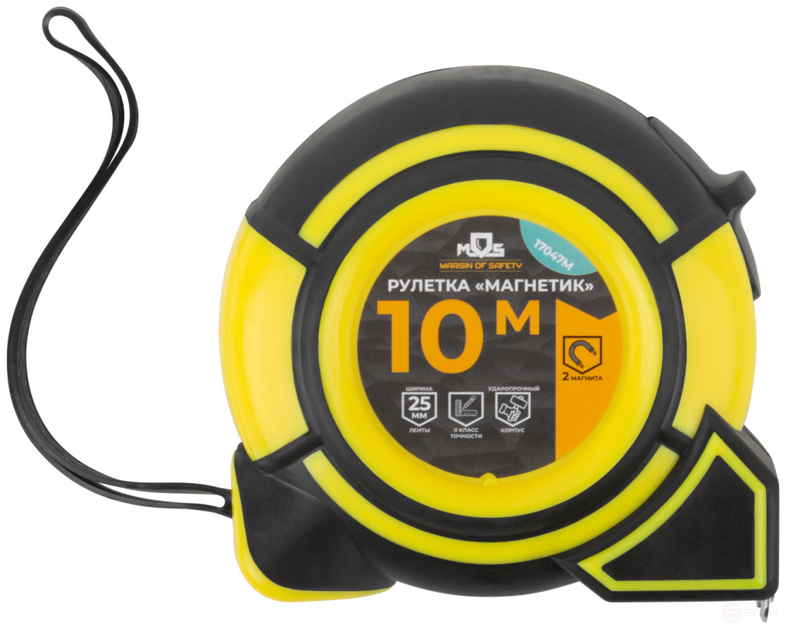 Magnetik tape measure 10 m x 25 mm