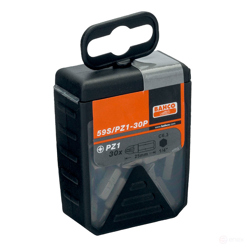 1/4Биты под винты Pozidriv PZ2, L=25 мм, 500штук