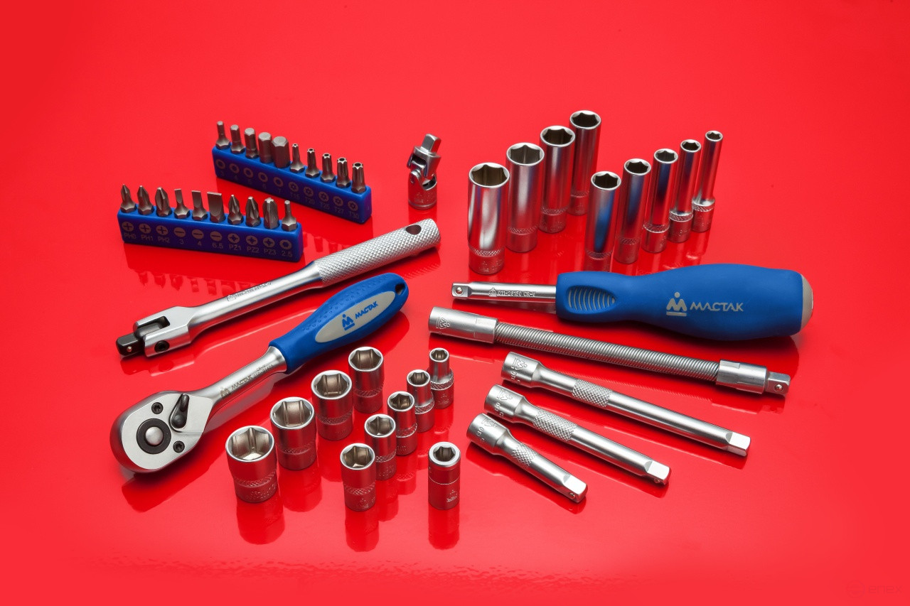 Набор торцевых головок с принадлежностями 1/4", 5-13 мм, 47 предметов МАСТАК 0-247C