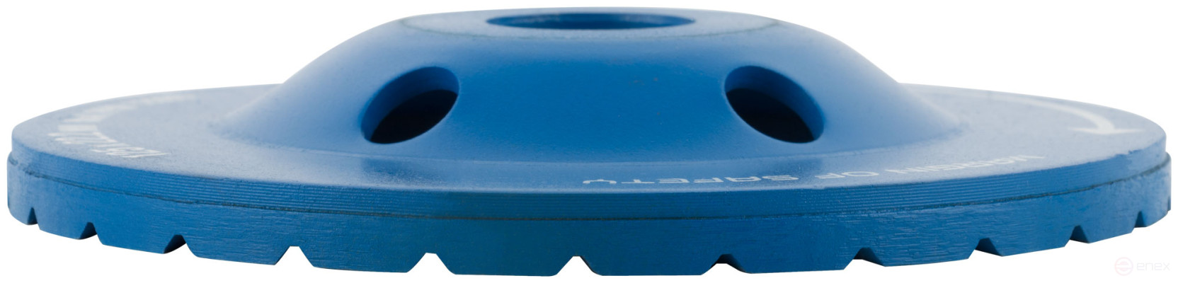 Диск алмазный шлифовальный, посадочный диаметр 22,2 мм, "Турбо" широкие сегменты 125 мм