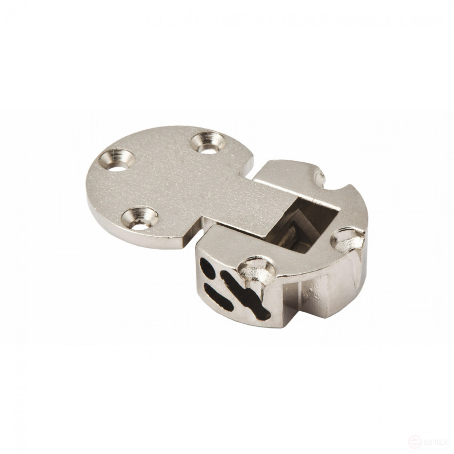 Secretarial hinge metal/metal d30mm nickel AKS