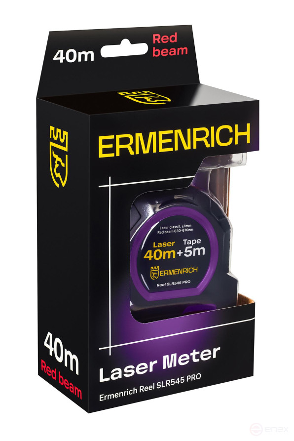 Ermenrich Reel SLR545 PRO Laser Rangefinder Tape Measure