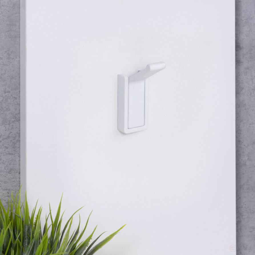 Hook metal one-horn metal KLICK white AKS