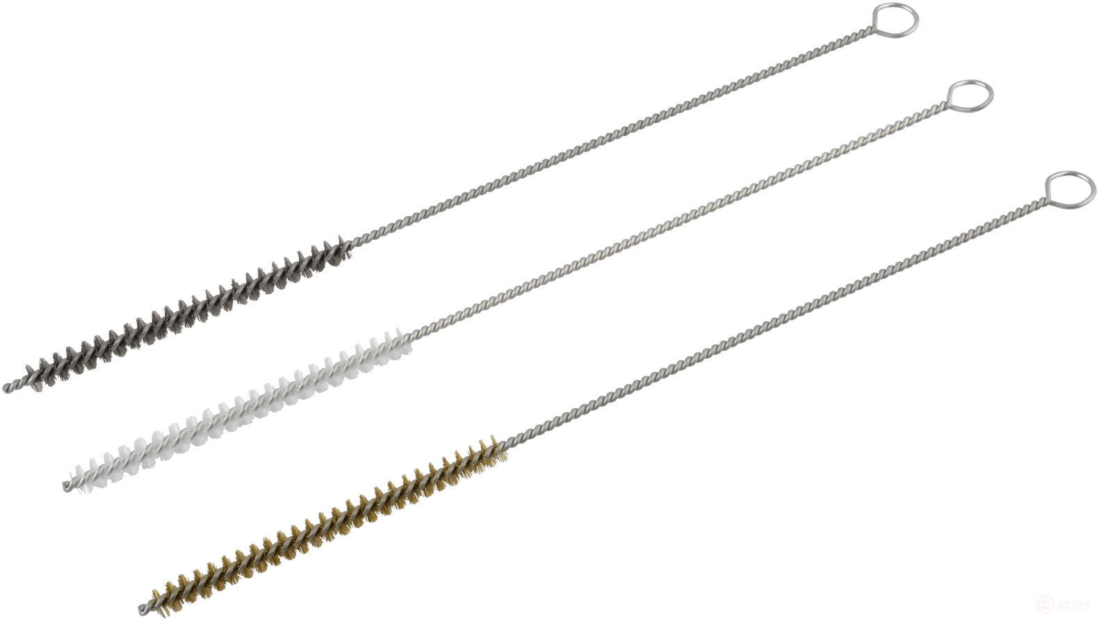 A set of brushes for cleaning the installation port of fuel injectors 3pr (Avtodor) 41047